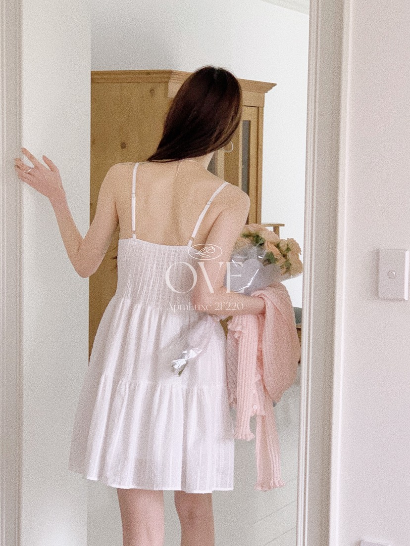 OVE韓國直郵實拍女裝新款休閑推薦26春夏熱賣職業人氣連衣裙OVE連衣裙