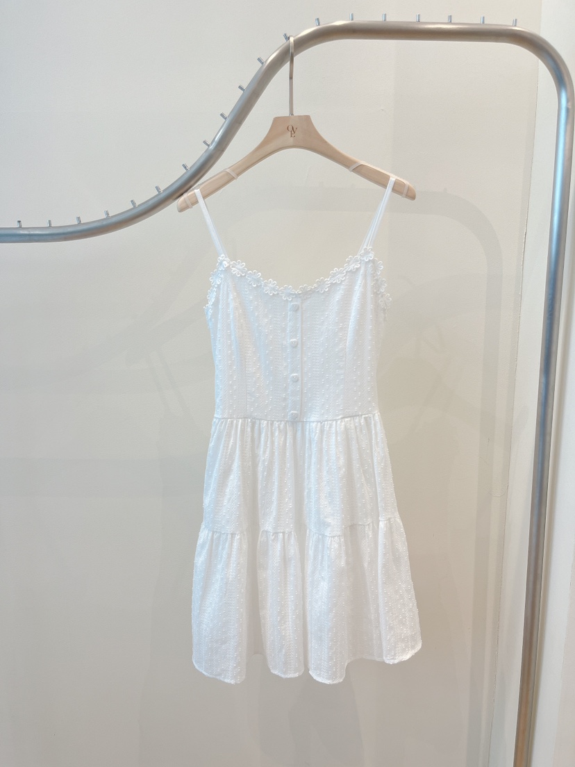 OVE韓國直郵實拍女裝新款休閑推薦26春夏熱賣職業人氣連衣裙OVE連衣裙圖色1