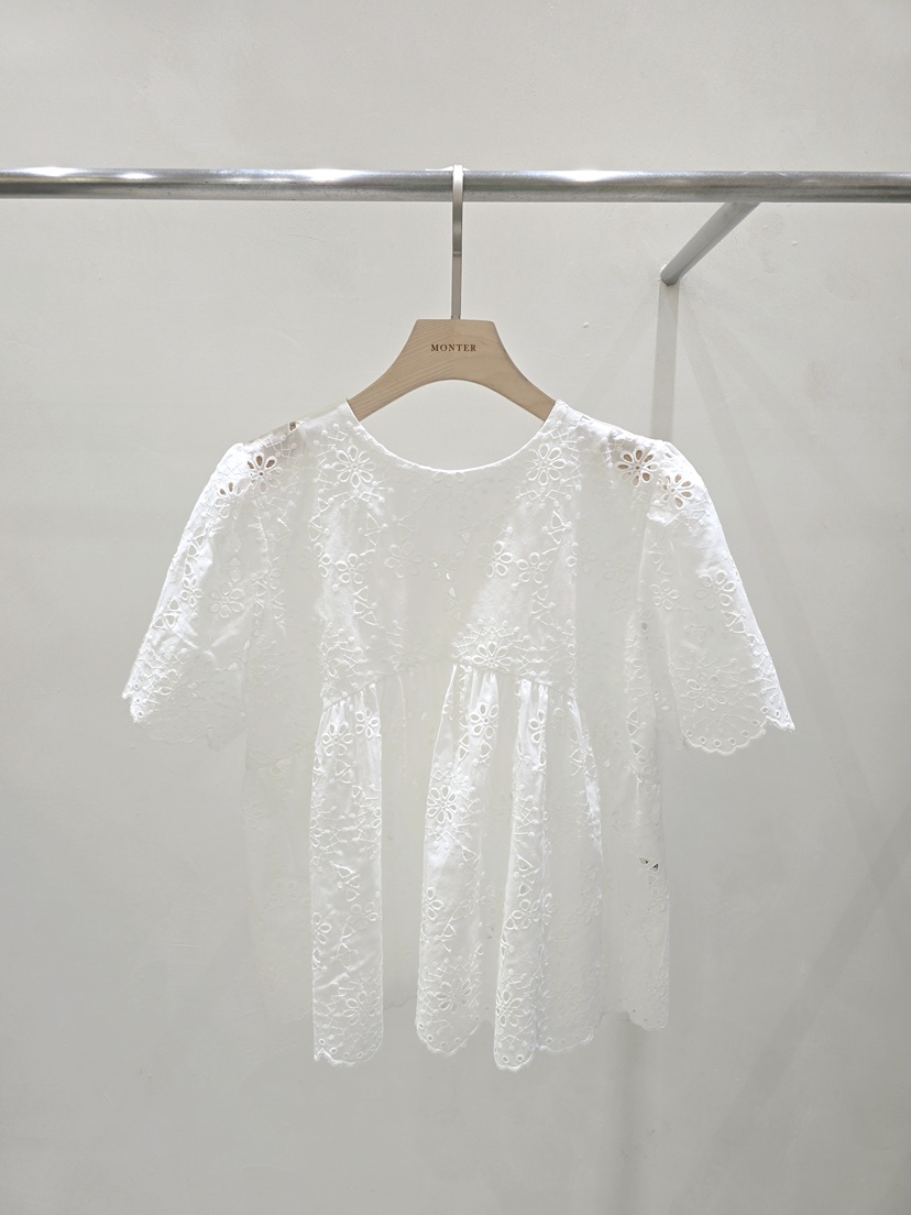 MONTER韓國代購女裝新款人氣休閑熱賣推薦時尚襯衫蕾絲衫MONTER襯衫/蕾絲衫圖色1實際價格49000
