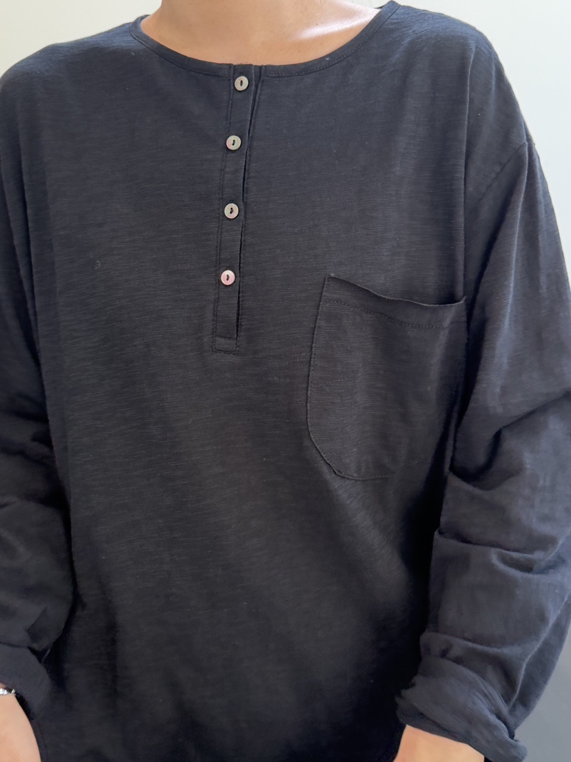 REGULARLY/PLACOR韓國直郵女裝新款人氣休閑長袖T恤寬松REGULARLY/PLACOR長袖T恤