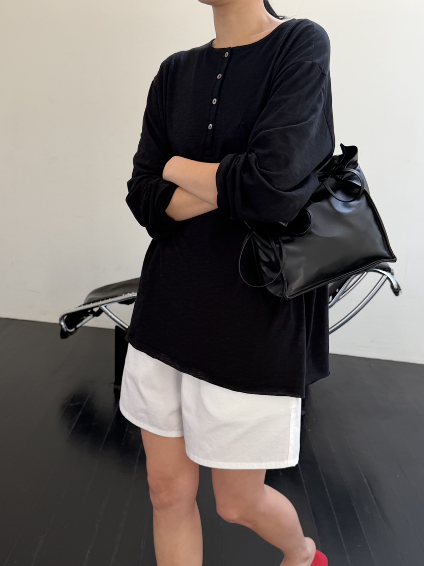 REGULARLY/PLACOR韓國直郵女裝新款人氣休閑長袖T恤寬松REGULARLY/PLACOR長袖T恤