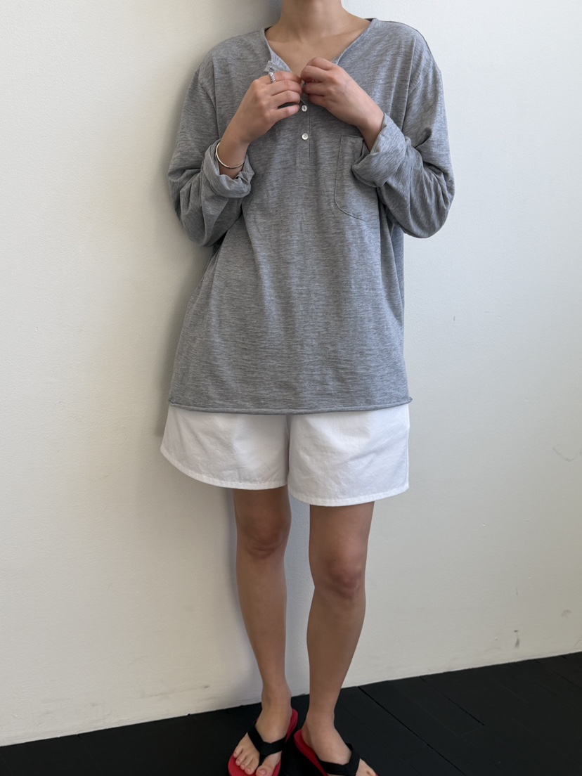 REGULARLY/PLACOR韓國直郵女裝新款人氣休閑長袖T恤寬松REGULARLY/PLACOR長袖T恤