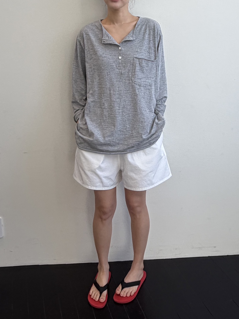 REGULARLY/PLACOR韓國直郵女裝新款人氣休閑長袖T恤寬松REGULARLY/PLACOR長袖T恤