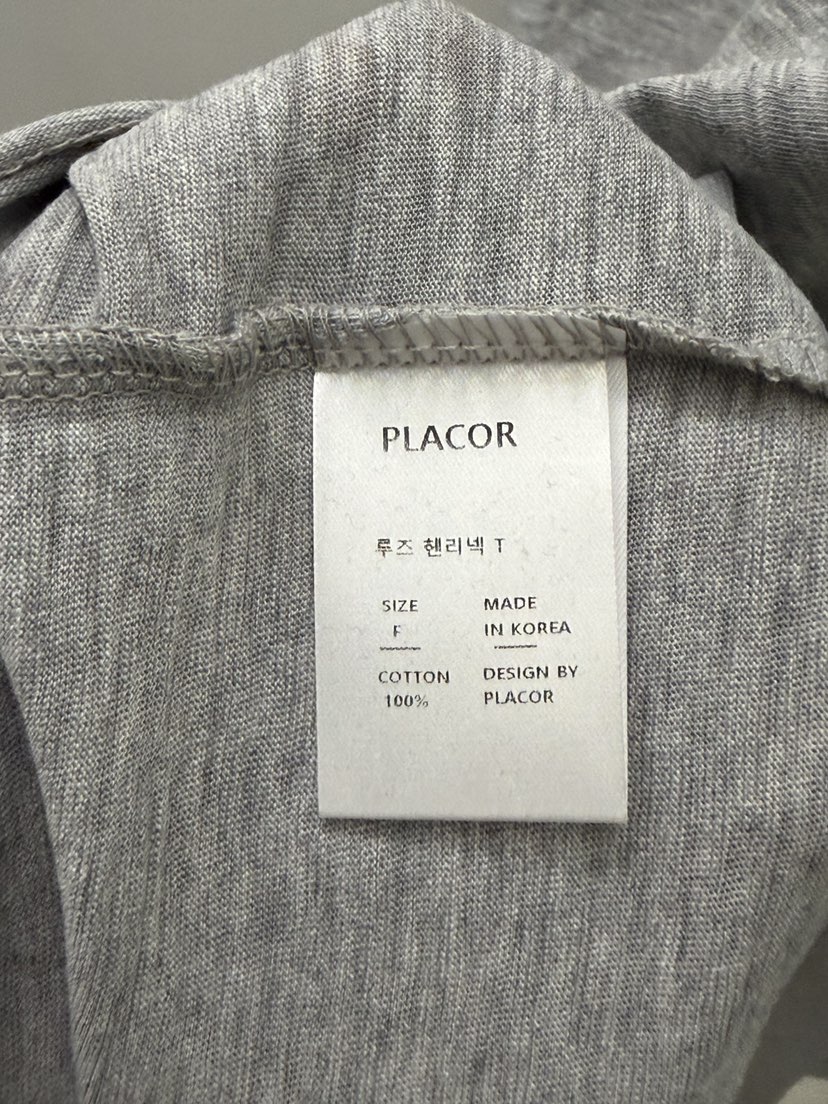 REGULARLY/PLACOR韓國直郵女裝新款人氣休閑長袖T恤寬松REGULARLY/PLACOR長袖T恤