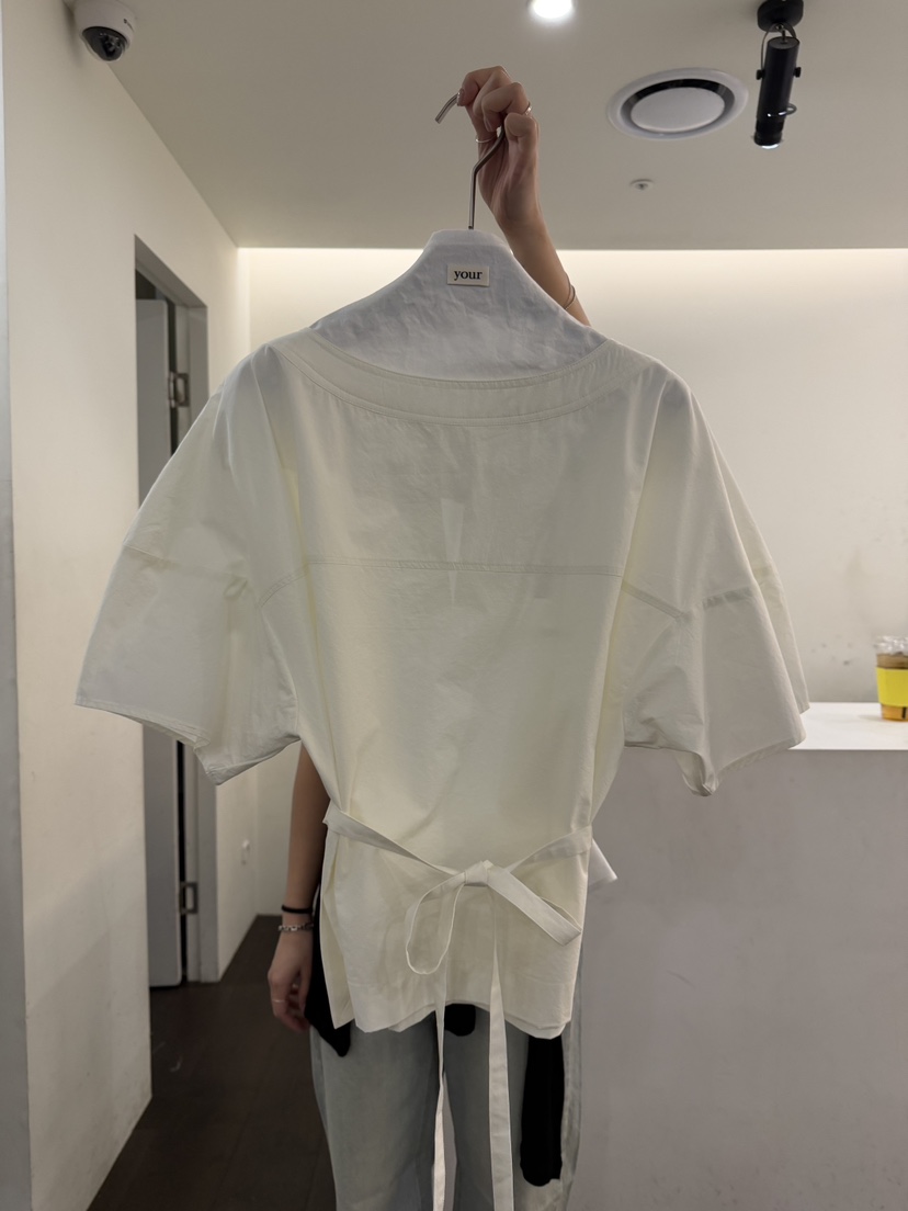 YOUR-P韓國東大門直郵女士新品26春夏時尚人氣襯衫蕾絲衫YOUR-P襯衫/蕾絲衫圖色2