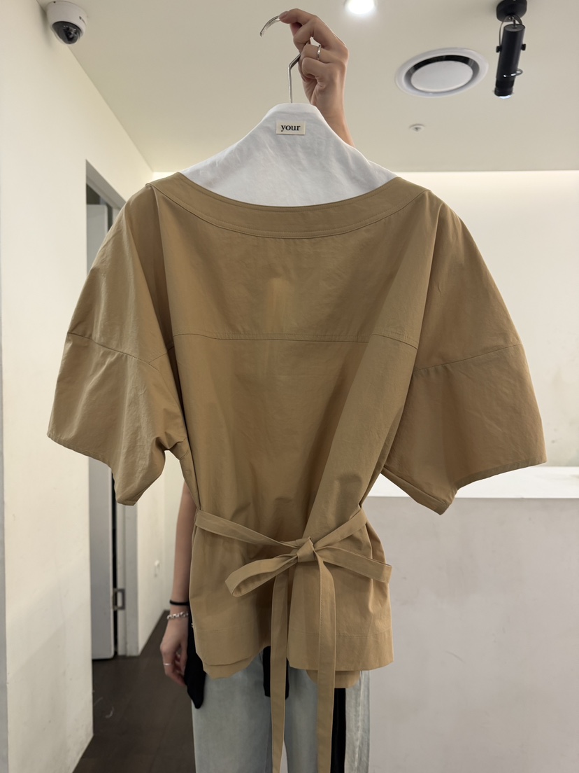 YOUR-P韓國東大門直郵女士新品26春夏時尚人氣襯衫蕾絲衫YOUR-P襯衫/蕾絲衫圖色4