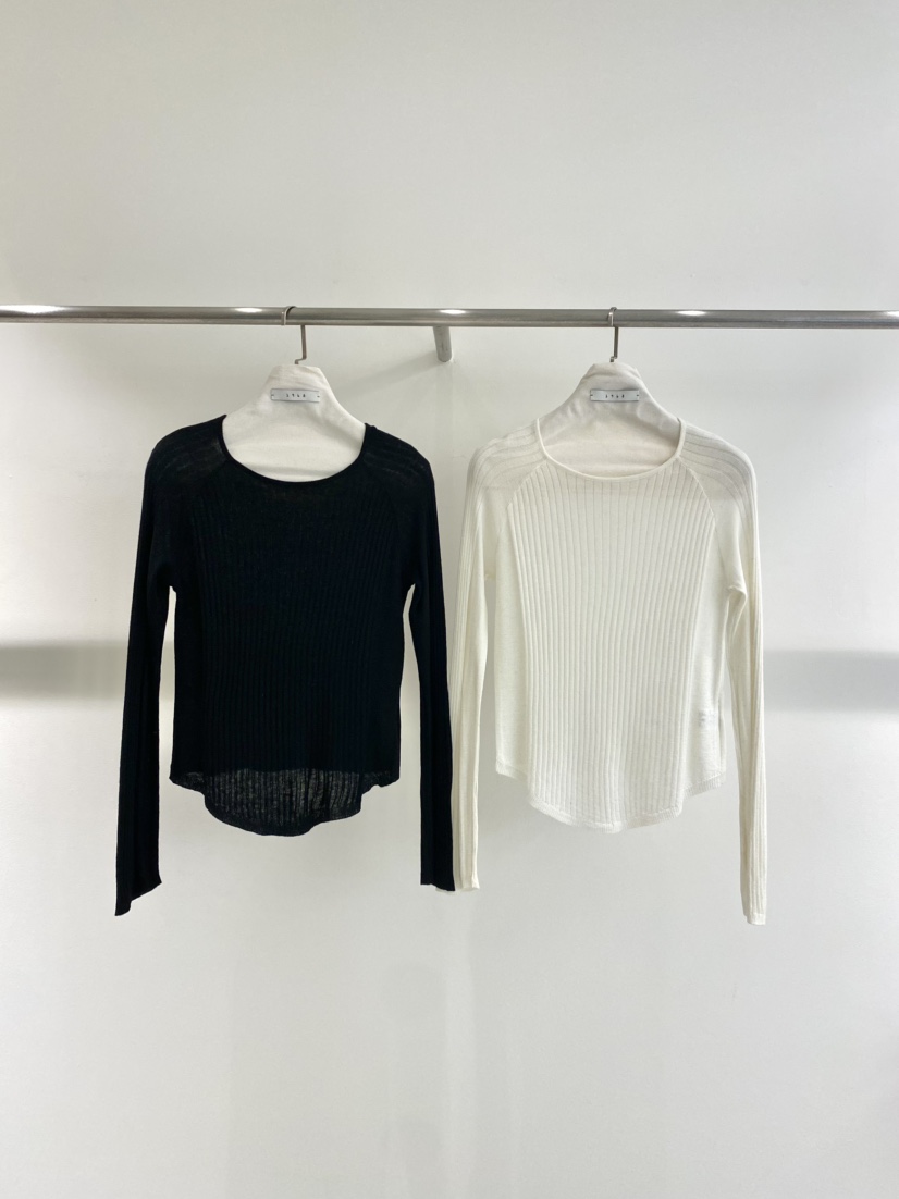 1968韓國東大門代購女裝新款熱賣26春夏人氣時尚長袖T恤羅紋1968/YEOUYA長袖T恤