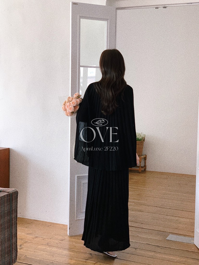 OVE韓國東大門直郵女裝新款職業人氣26春夏推薦套裝套裝褶裥OVE套裝