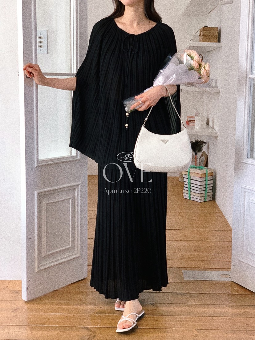 OVE韓國東大門直郵女裝新款職業人氣26春夏推薦套裝套裝褶裥OVE套裝