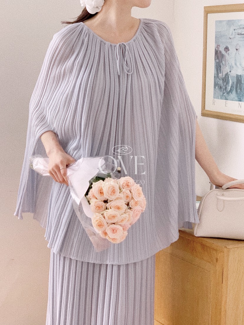 OVE韓國東大門直郵女裝新款職業人氣26春夏推薦套裝套裝褶裥OVE套裝