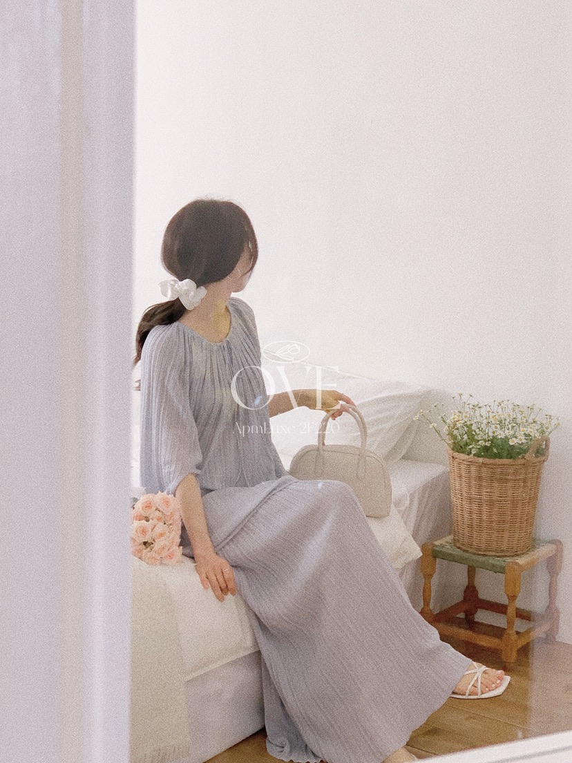 OVE韓國東大門直郵女裝新款職業人氣26春夏推薦套裝套裝褶裥OVE套裝