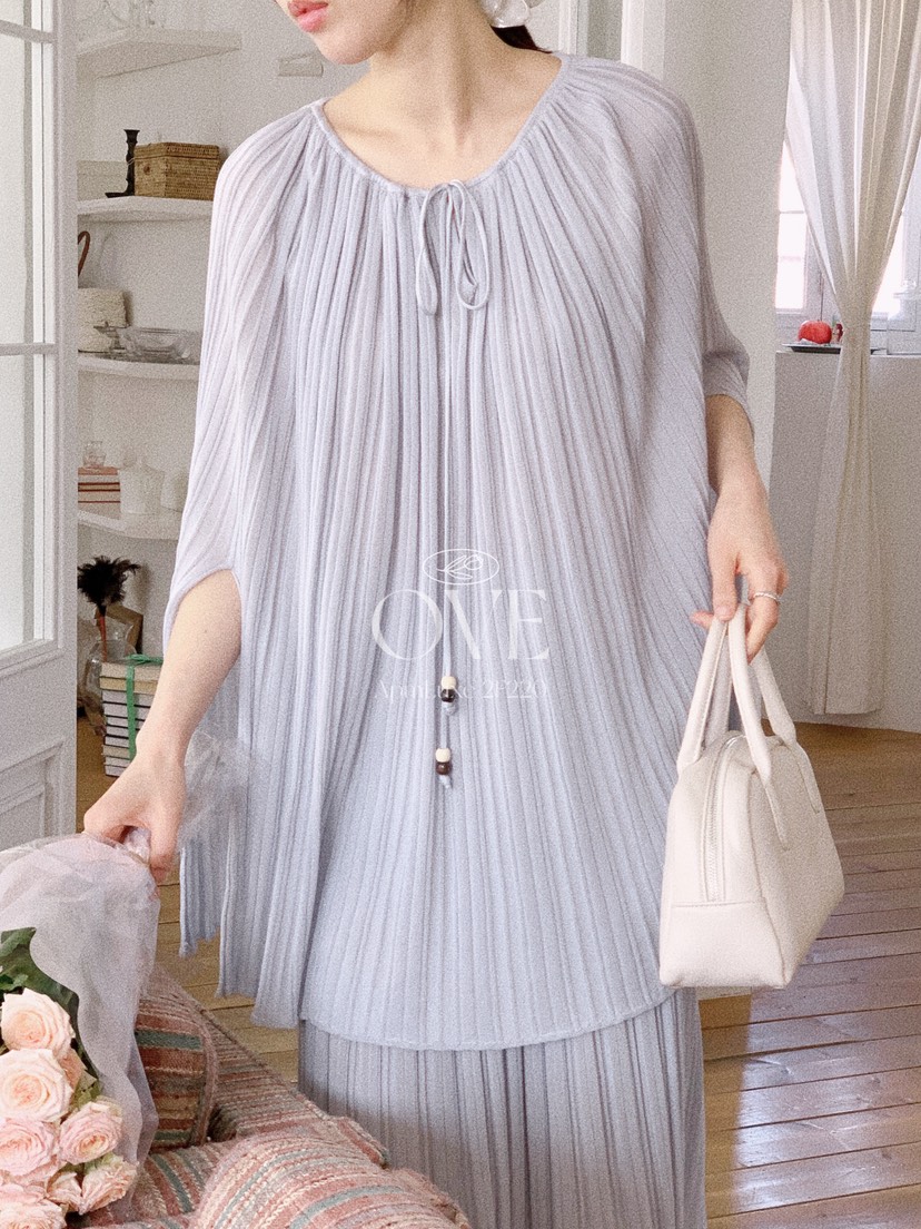 OVE韓國東大門直郵女裝新款職業人氣26春夏推薦套裝套裝褶裥OVE套裝