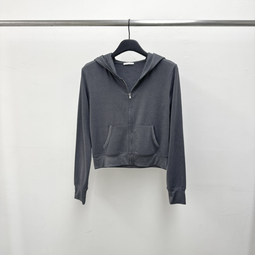 RIVER韓國代購女士新款時尚休閑26春夏職業人氣熱賣夾克拉鏈WATER/RIVER夾克圖色1