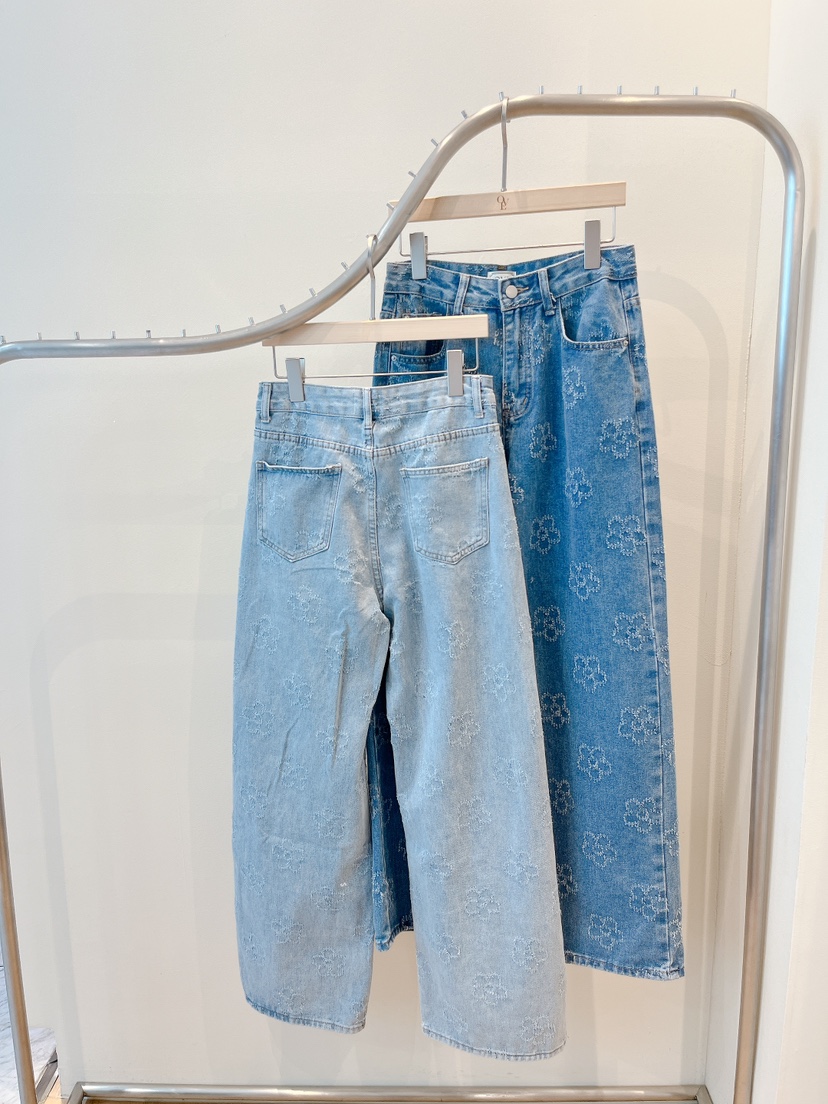 OVE韓國東大門直郵女士新品休閑熱賣人氣推薦時尚職業牛仔褲OVE牛仔褲