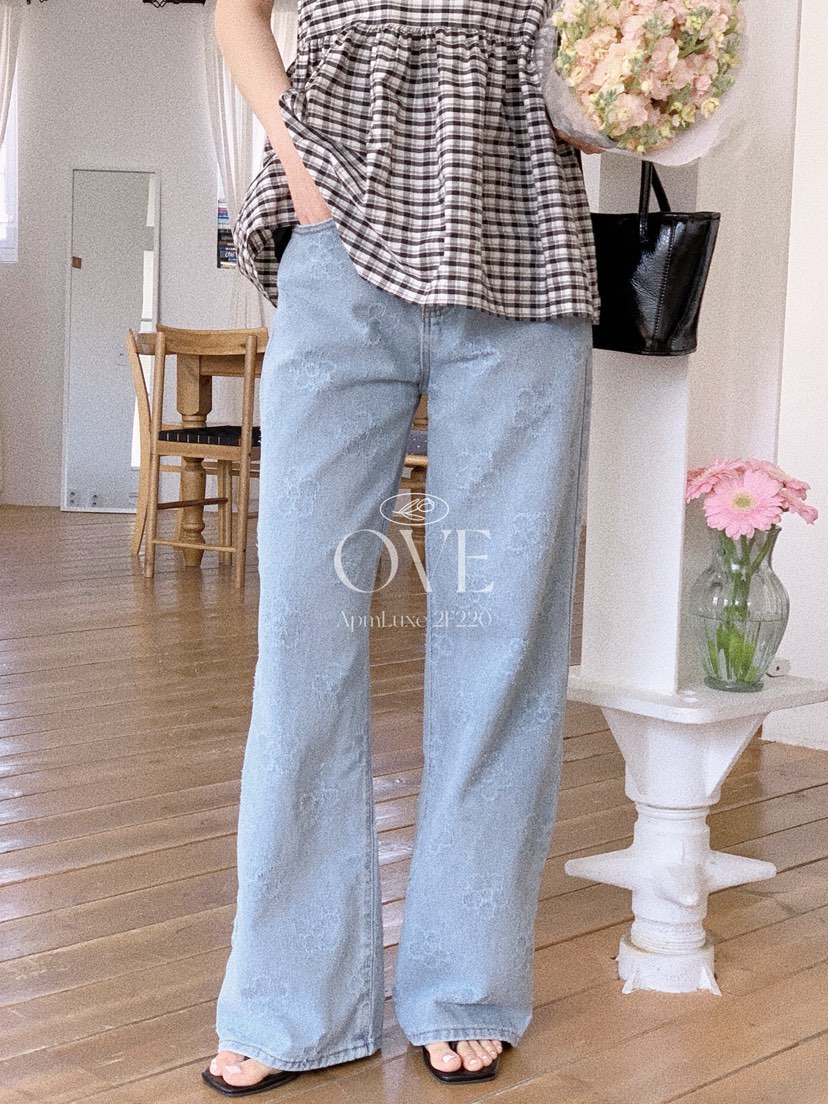 OVE韓國東大門直郵女士新品休閑熱賣人氣推薦時尚職業牛仔褲OVE牛仔褲