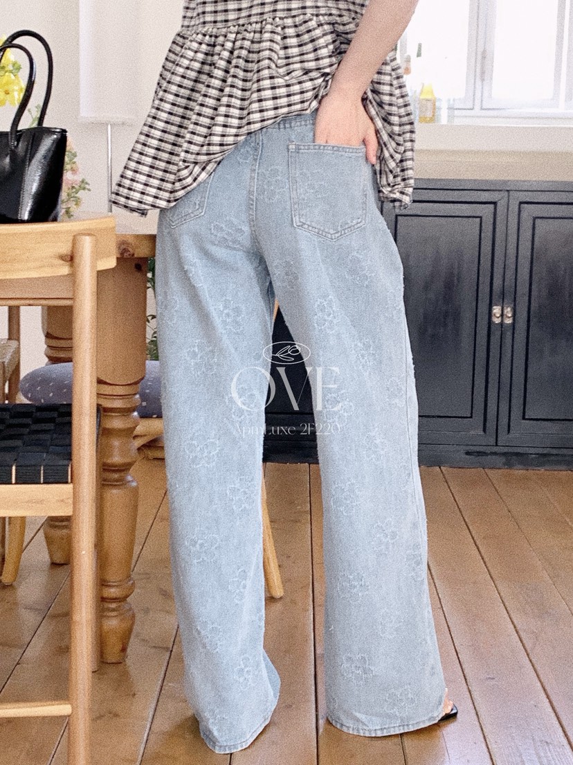 OVE韓國東大門直郵女士新品休閑熱賣人氣推薦時尚職業牛仔褲OVE牛仔褲