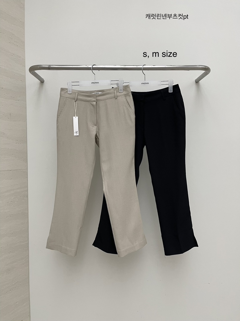 ATMOSPHERE韓國直郵女士新款休閑人氣熱賣職業休閑褲喇叭ATMOSPHERE/BLING休閑褲