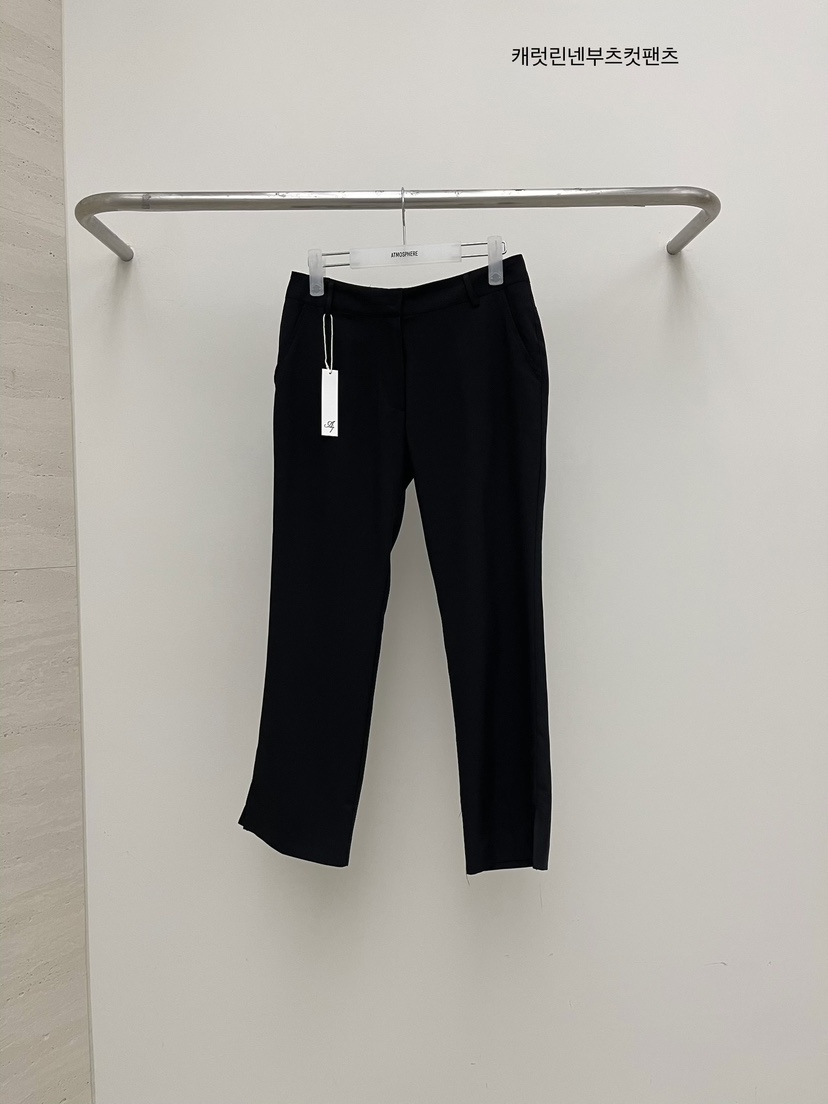 ATMOSPHERE韓國直郵女士新款休閑人氣熱賣職業休閑褲喇叭ATMOSPHERE/BLING休閑褲圖色2