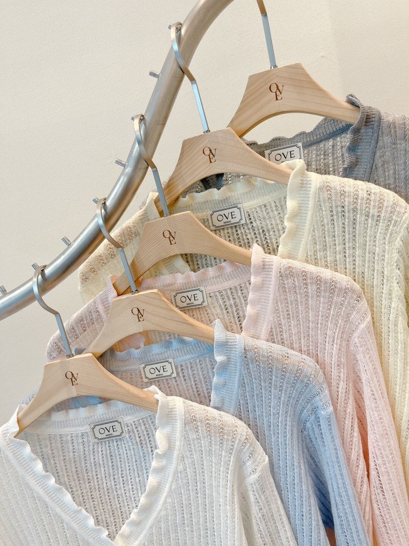 OVE韓國東大門代購女裝新品職業熱賣人氣推薦休閑時尚針織衫OVE針織衫