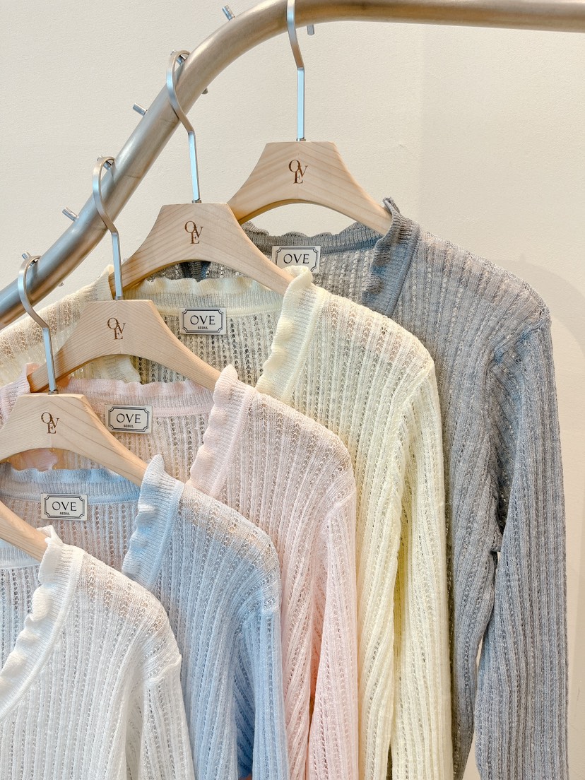 OVE韓國東大門代購女裝新品職業熱賣人氣推薦休閑時尚針織衫OVE針織衫