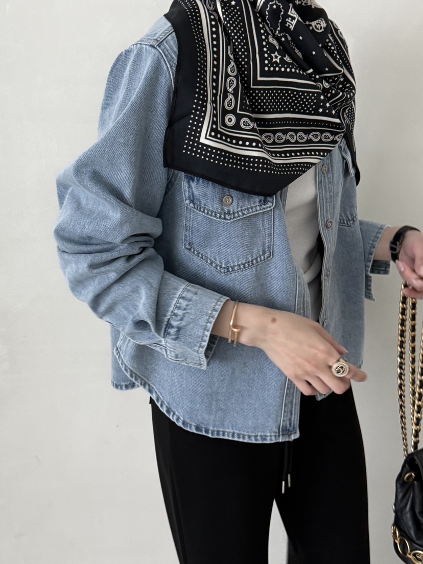 DEMAR韓國直郵實拍女裝新品休閑推薦26春夏職業圍巾披肩圍巾DEMAR圍巾/披肩