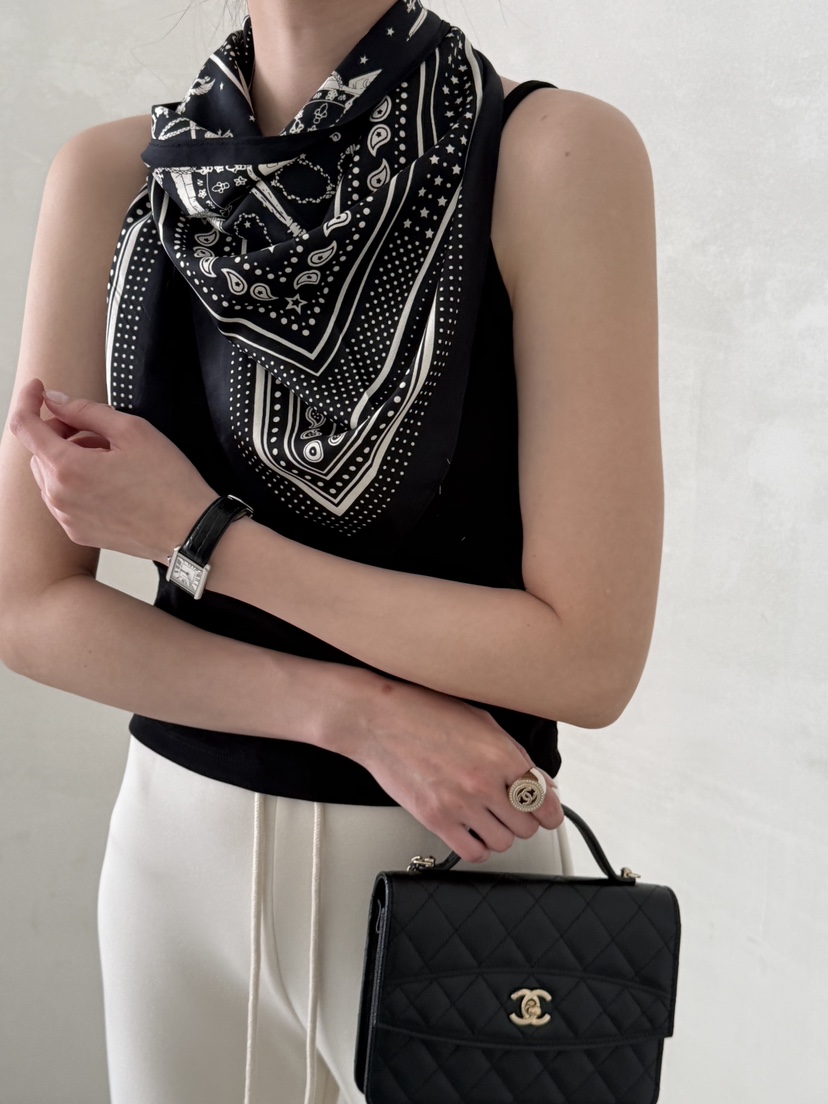 DEMAR韓國直郵實拍女裝新品休閑推薦26春夏職業圍巾披肩圍巾DEMAR圍巾/披肩