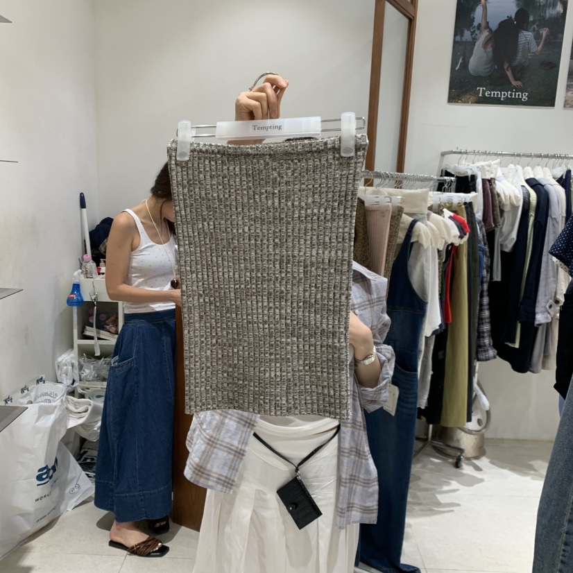 TEMPTING韓國直郵女裝新款休閑推薦時尚人氣吊帶背心羅紋TEMPTING吊帶/背心圖色3