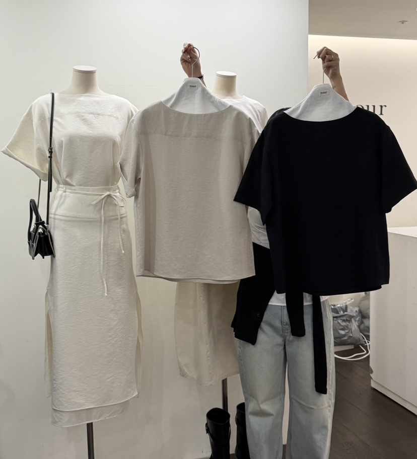 YOUR-P韓國代購女士新款推薦熱賣26春夏休閑人氣襯衫蕾絲衫YOUR-P襯衫/蕾絲衫