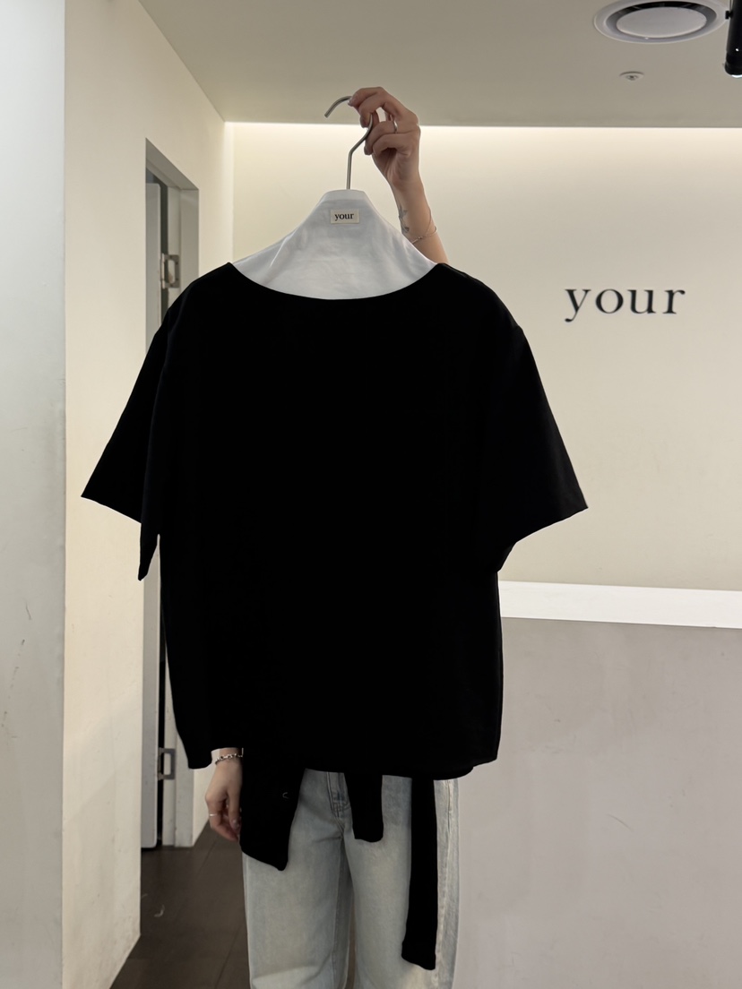 YOUR-P韓國代購女士新款推薦熱賣26春夏休閑人氣襯衫蕾絲衫YOUR-P襯衫/蕾絲衫圖色3