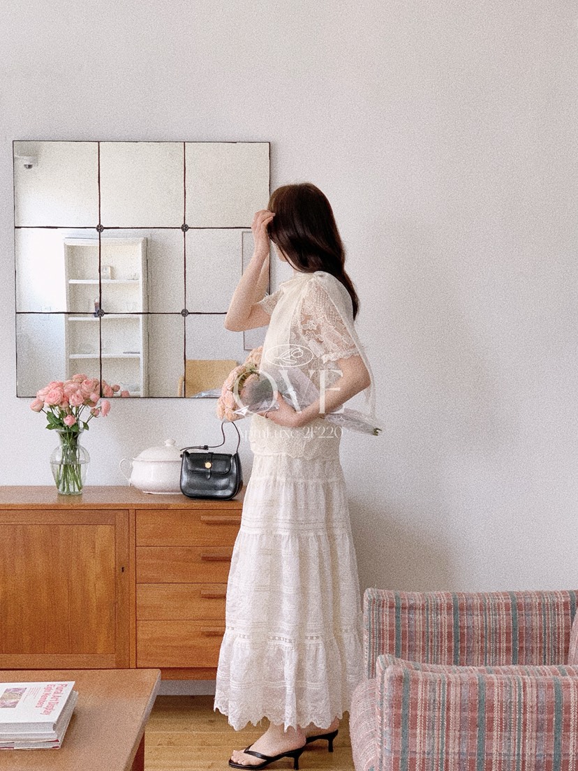 OVE韓國代購女裝新款職業推薦時尚人氣26春夏休閑熱賣長裙OVE長裙