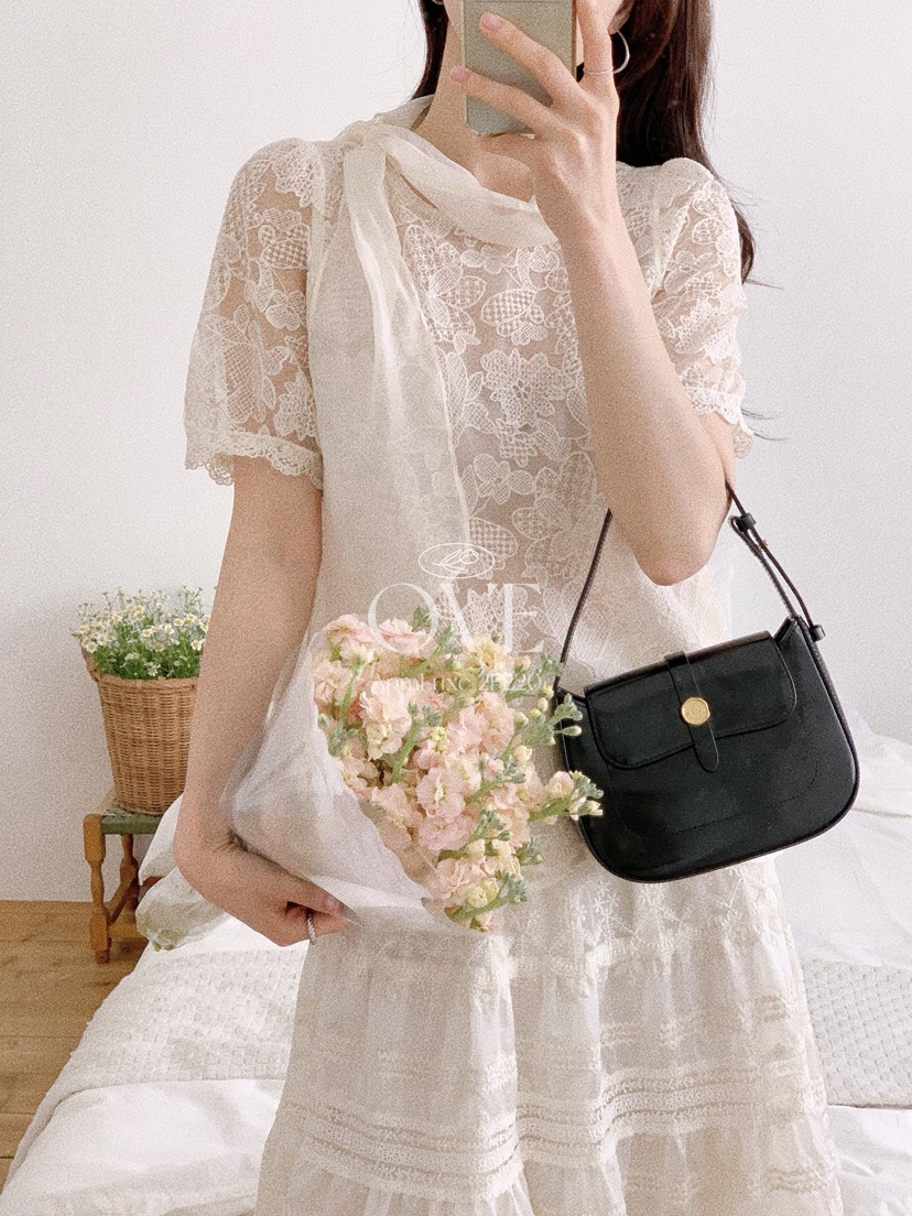 OVE韓國代購女裝新款職業推薦時尚人氣26春夏休閑熱賣長裙OVE長裙