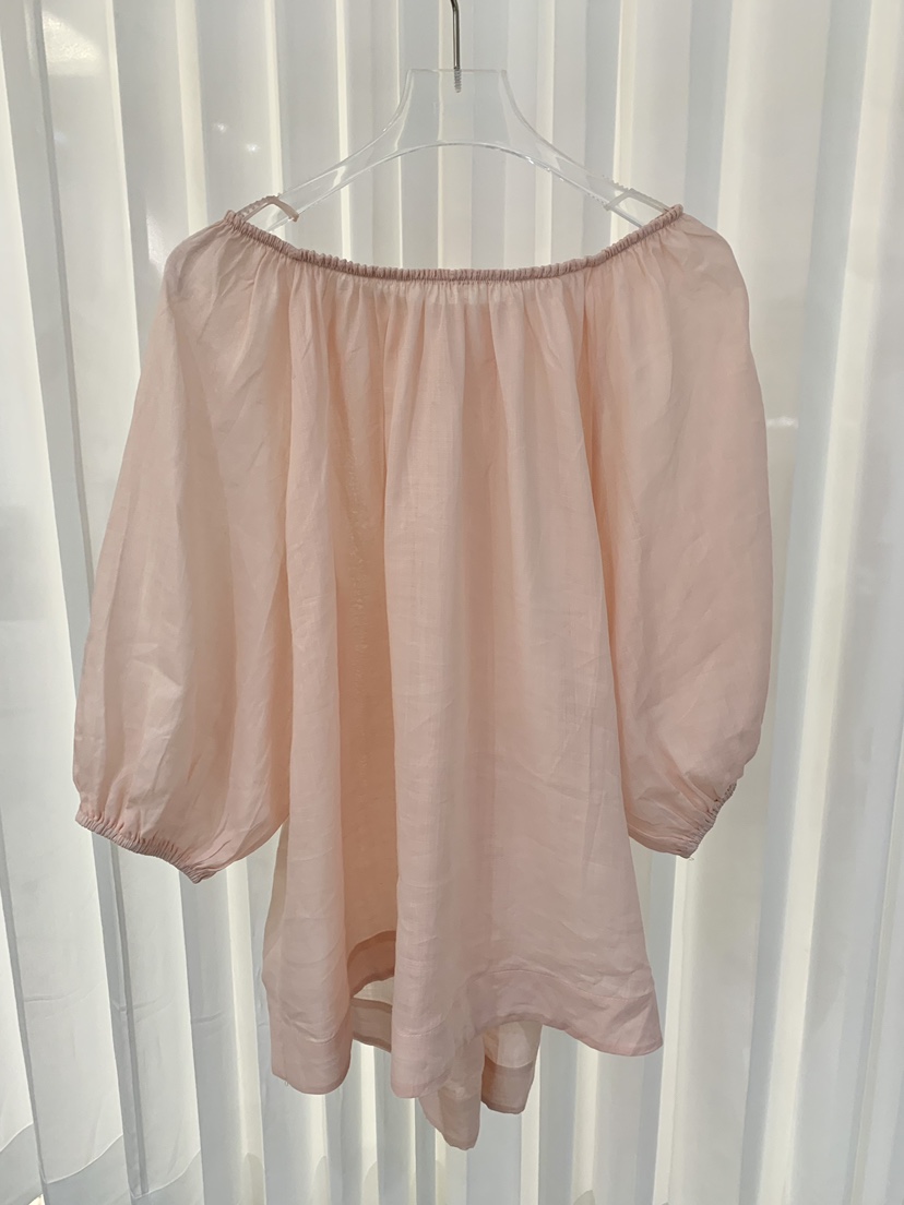 FABRIC韓國東大門直郵女士新品休閑時尚襯衫蕾絲衫亞麻開衩FABRIC襯衫/蕾絲衫圖色2