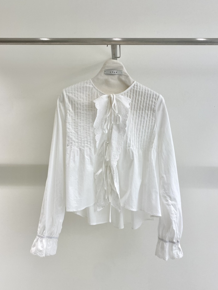 1968韓國直郵實拍女士新品時尚推薦人氣職業26春夏襯衫蕾絲衫1968/YEOUYA襯衫/蕾絲衫圖色1