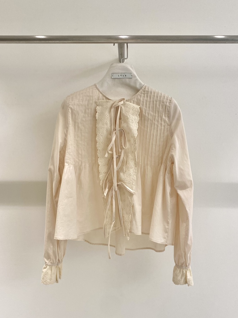 1968韓國直郵實拍女士新品時尚推薦人氣職業26春夏襯衫蕾絲衫1968/YEOUYA襯衫/蕾絲衫圖色2