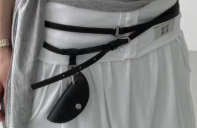 MINIMUZE韓國代購女裝新款熱賣職業26春夏人氣腰帶含小包MINIMUZE腰帶圖色1