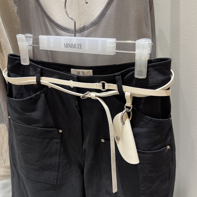 MINIMUZE韓國代購女裝新款熱賣職業26春夏人氣腰帶含小包MINIMUZE腰帶圖色2