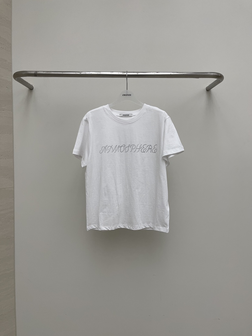 ATMOSPHERE韓國直郵實拍女裝新款人氣時尚熱賣推薦休閑T恤ATMOSPHERE/BLINGT恤圖色4