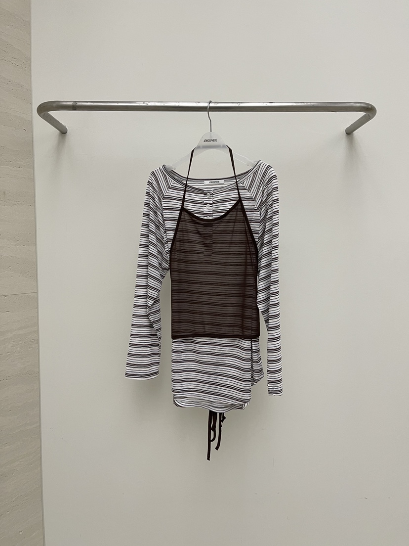 ATMOSPHERE韓國東大門直郵女士新品職業推薦時尚人氣套裝ATMOSPHERE/BLING套裝圖色2棕色