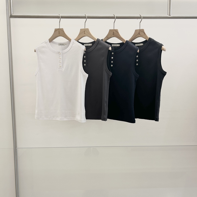 HEHR韓國代購女士新品職業人氣推薦休閑時尚26春夏吊帶背心hehr-AUTOMNE吊帶/背心