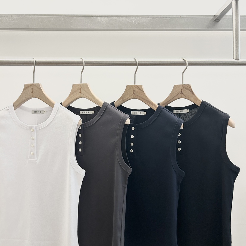 HEHR韓國代購女士新品職業人氣推薦休閑時尚26春夏吊帶背心hehr-AUTOMNE吊帶/背心