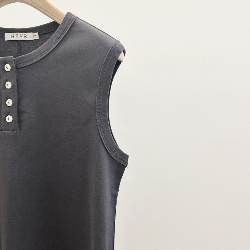 HEHR韓國代購女士新品職業人氣推薦休閑時尚26春夏吊帶背心hehr-AUTOMNE吊帶/背心