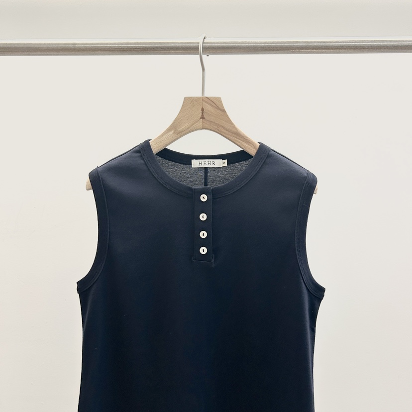 HEHR韓國代購女士新品職業人氣推薦休閑時尚26春夏吊帶背心hehr-AUTOMNE吊帶/背心