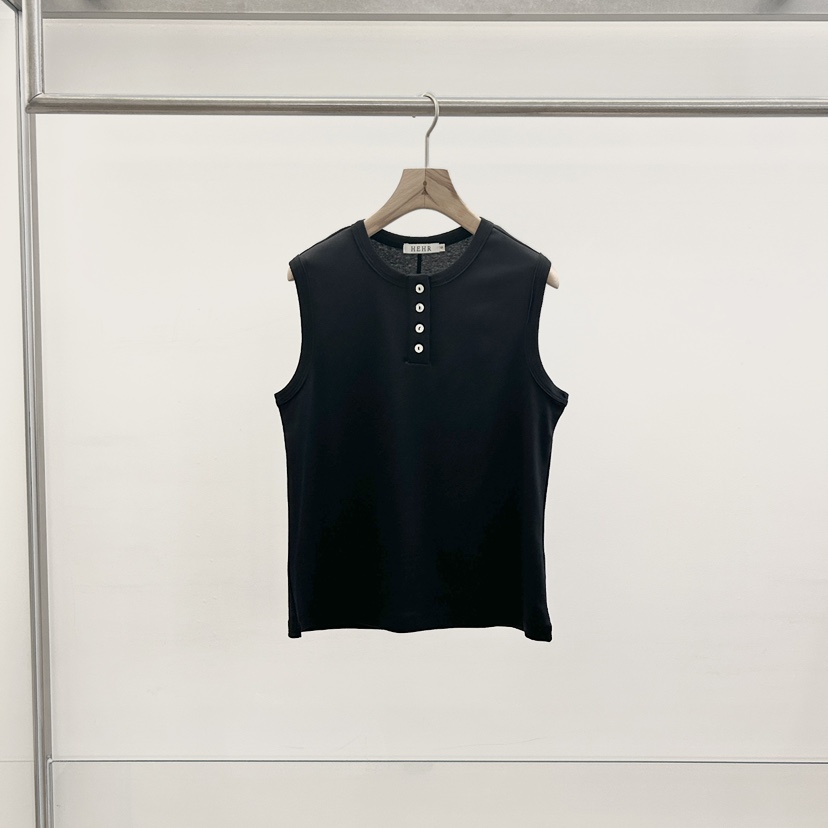 HEHR韓國代購女士新品職業人氣推薦休閑時尚26春夏吊帶背心hehr-AUTOMNE吊帶/背心圖色4黑色