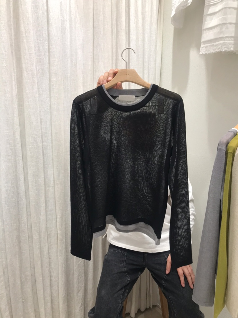 AHOY韓國直郵實拍女士新款推薦職業人氣休閑26春夏針織衫撞色AHOY針織衫圖色4