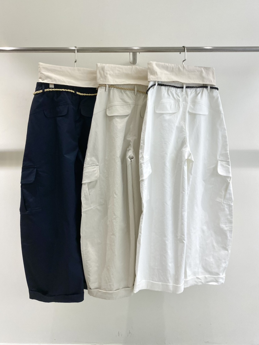 1968韓國直郵女士新品人氣休閑熱賣職業休閑褲含腰繩腰帶1968/YEOUYA休閑褲