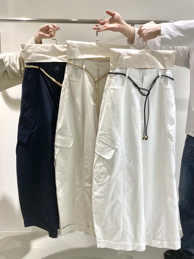 1968韓國直郵女士新品人氣休閑熱賣職業休閑褲含腰繩腰帶1968/YEOUYA休閑褲