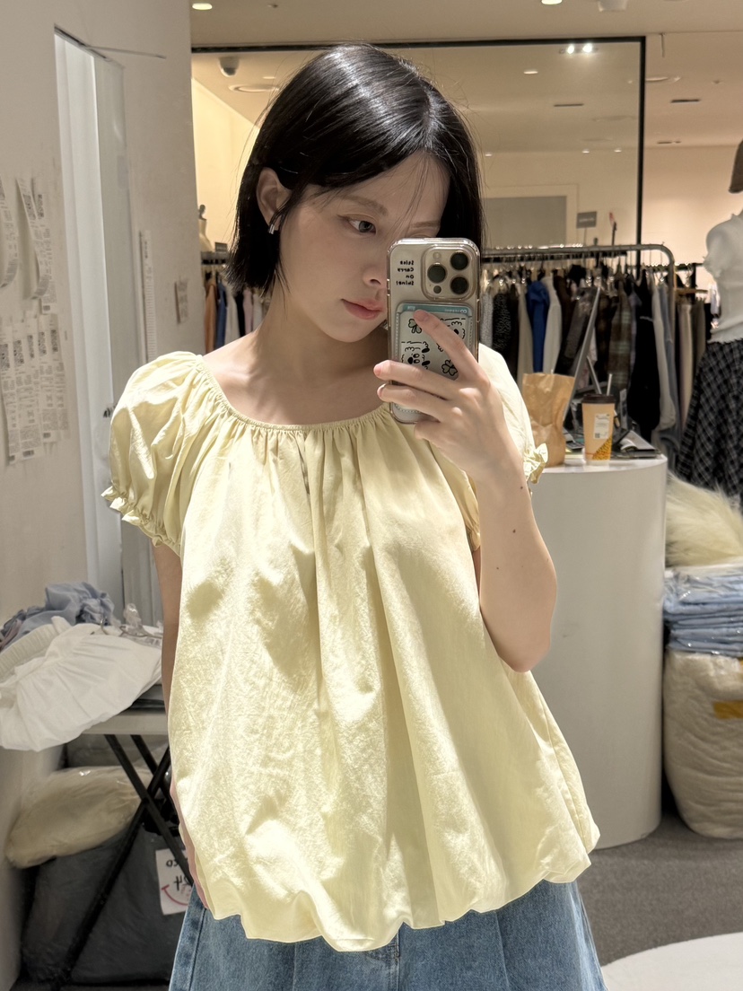 FABRIC韓國代購女裝新款時尚休閑推薦熱賣人氣職業26春夏T恤FABRICT恤