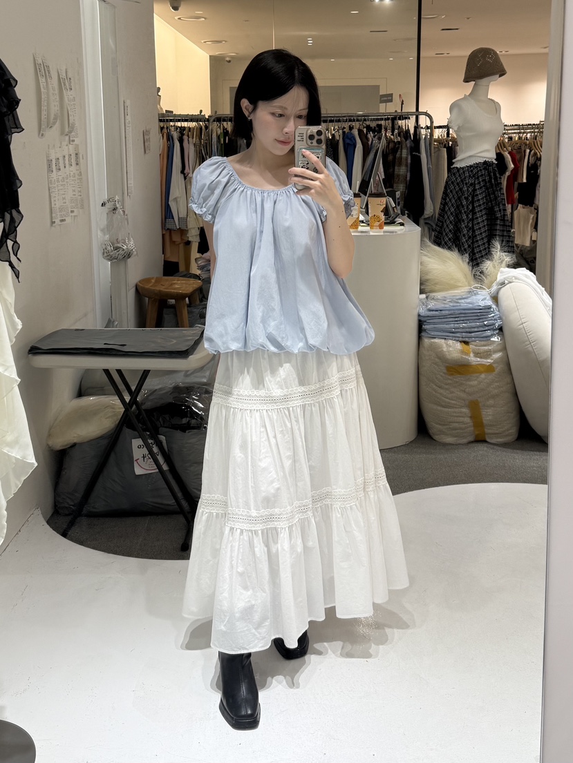 FABRIC韓國代購女裝新款時尚休閑推薦熱賣人氣職業26春夏T恤FABRICT恤