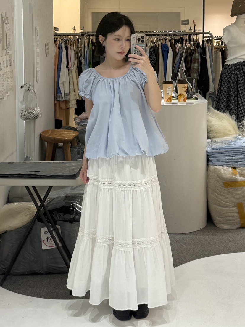 FABRIC韓國代購女裝新款時尚休閑推薦熱賣人氣職業26春夏T恤FABRICT恤