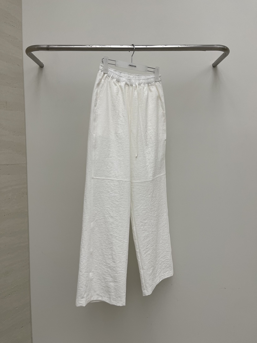 ATMOSPHERE韓國東大門直郵女士新款時尚人氣熱賣休閑褲亞麻ATMOSPHERE/BLING休閑褲圖色1